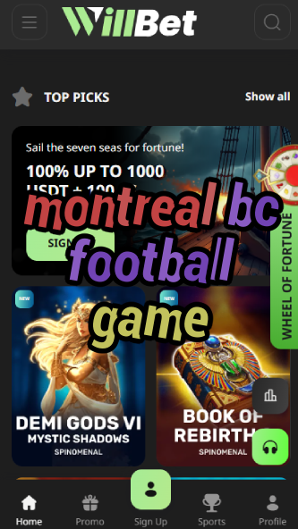 Montreal BC Football Game - CFL Matchup-vz72fvrf.com